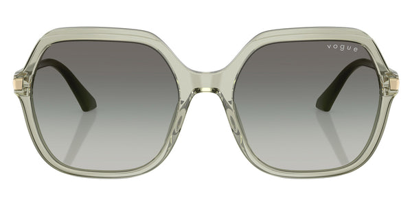 Transparent Green/Full Military Green / Gradient Gray / 56-19-140