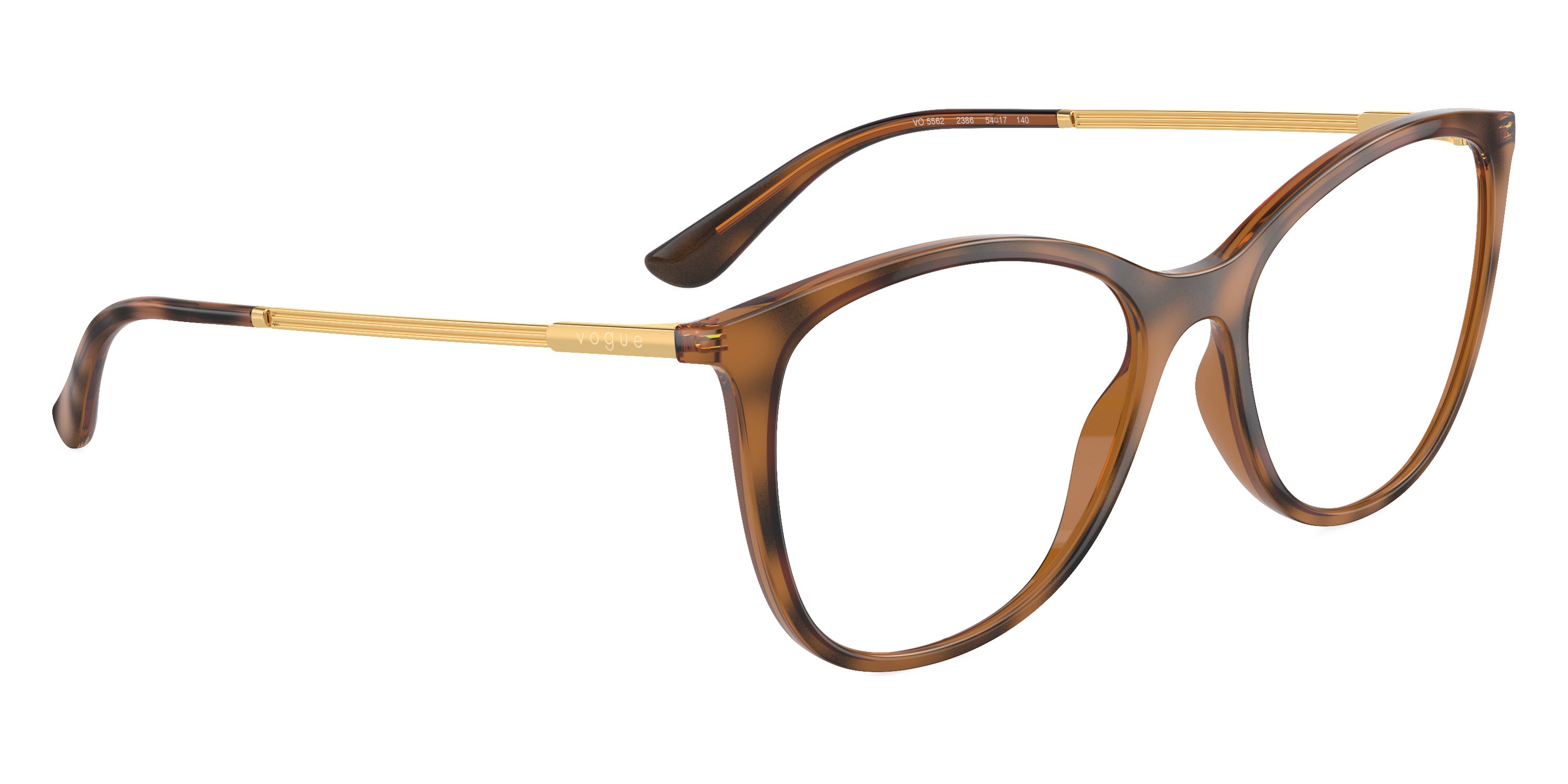 vogue eyewear VO5562 2386 52 - Top Dark Havana/Light Brown/Gold