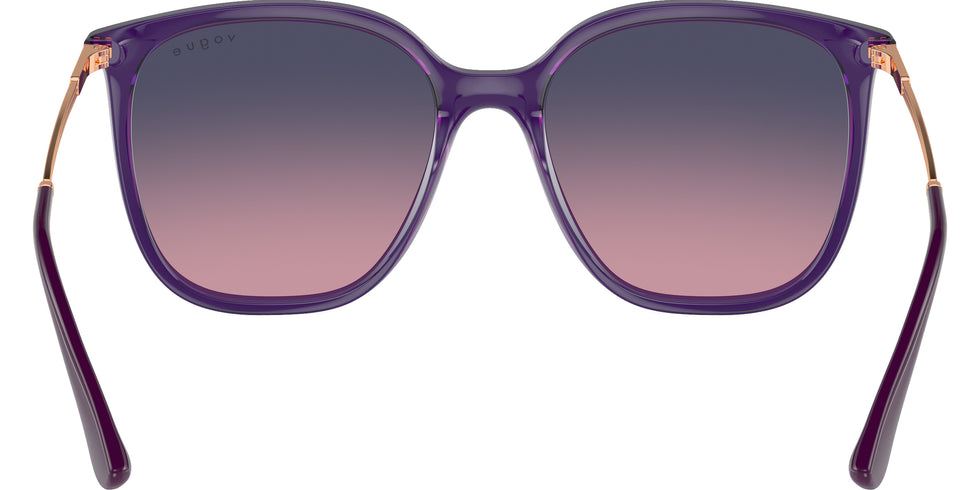 vogue eyewear VO5564SF 1647I6 54 - Transparent Violet/Rose Gold / Pink Gradient Blue
