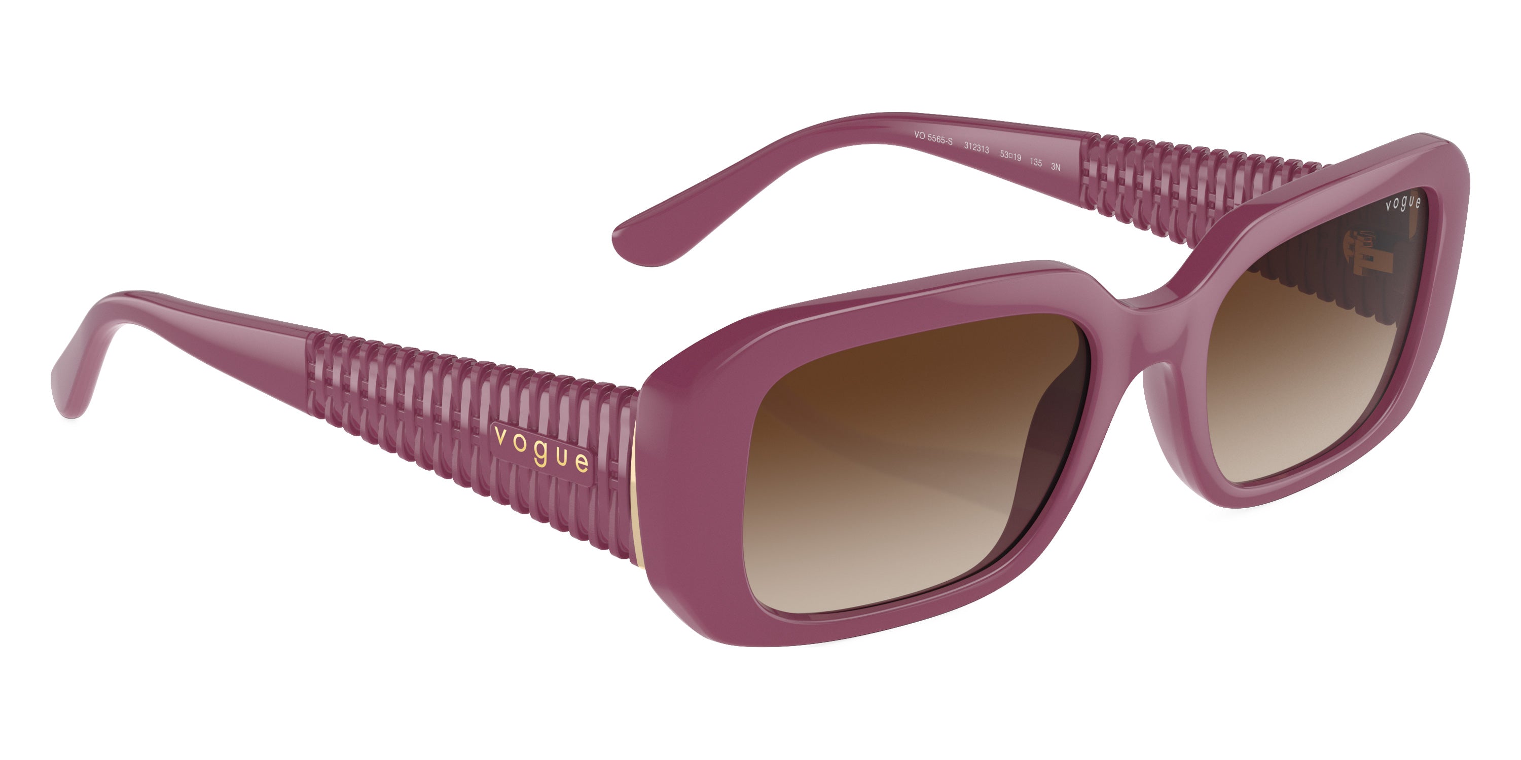 vogue eyewear VO5565S 312313 53 - Full Purple / Brown Gradient