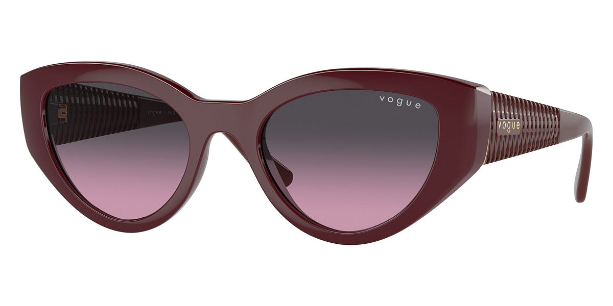 vogue eyewear VO5566S 304890 52 - Full Bordeaux / Violet Gradient Gray