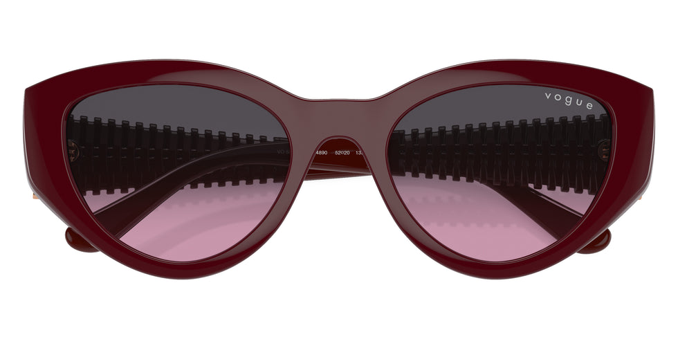 vogue eyewear VO5566S 304890 52 - Full Bordeaux / Violet Gradient Gray