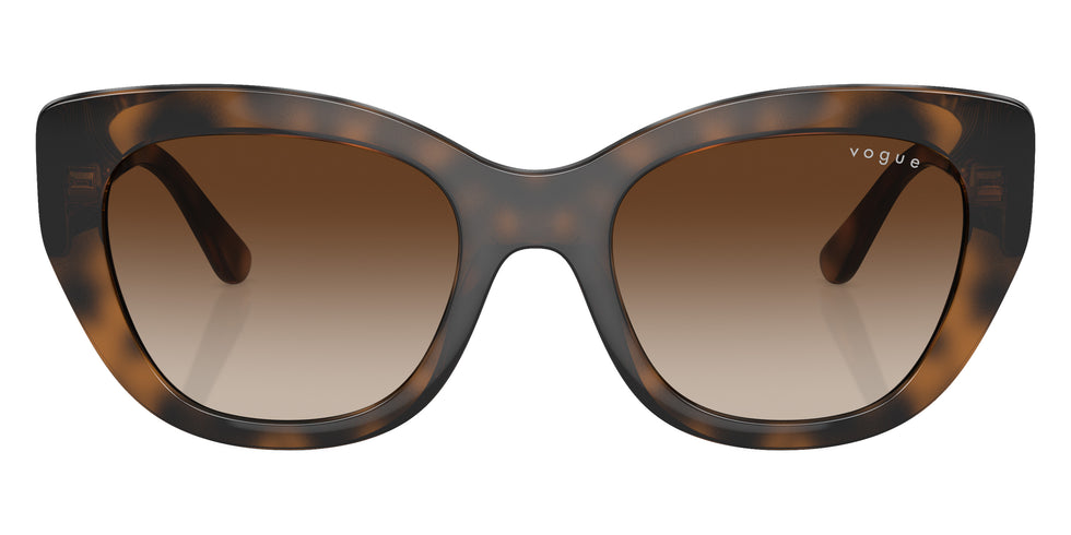 vogue eyewear VO5567S 238613 52 - Top Dark Havana/Light Brown / Gradient Brown