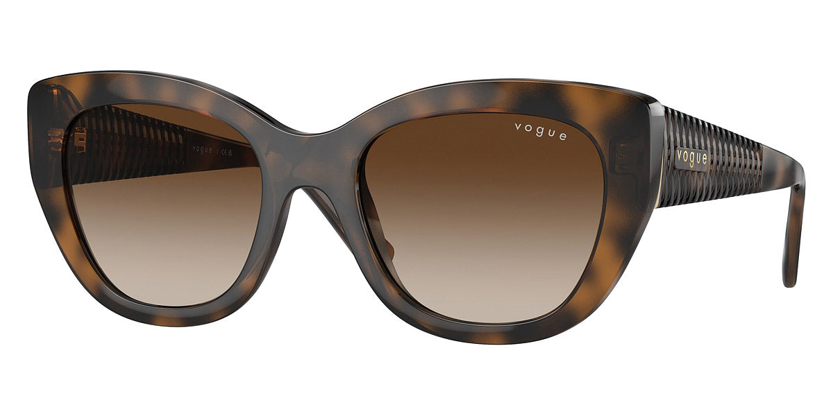 vogue eyewear VO5567S 238613 52 - Top Dark Havana/Light Brown / Gradient Brown