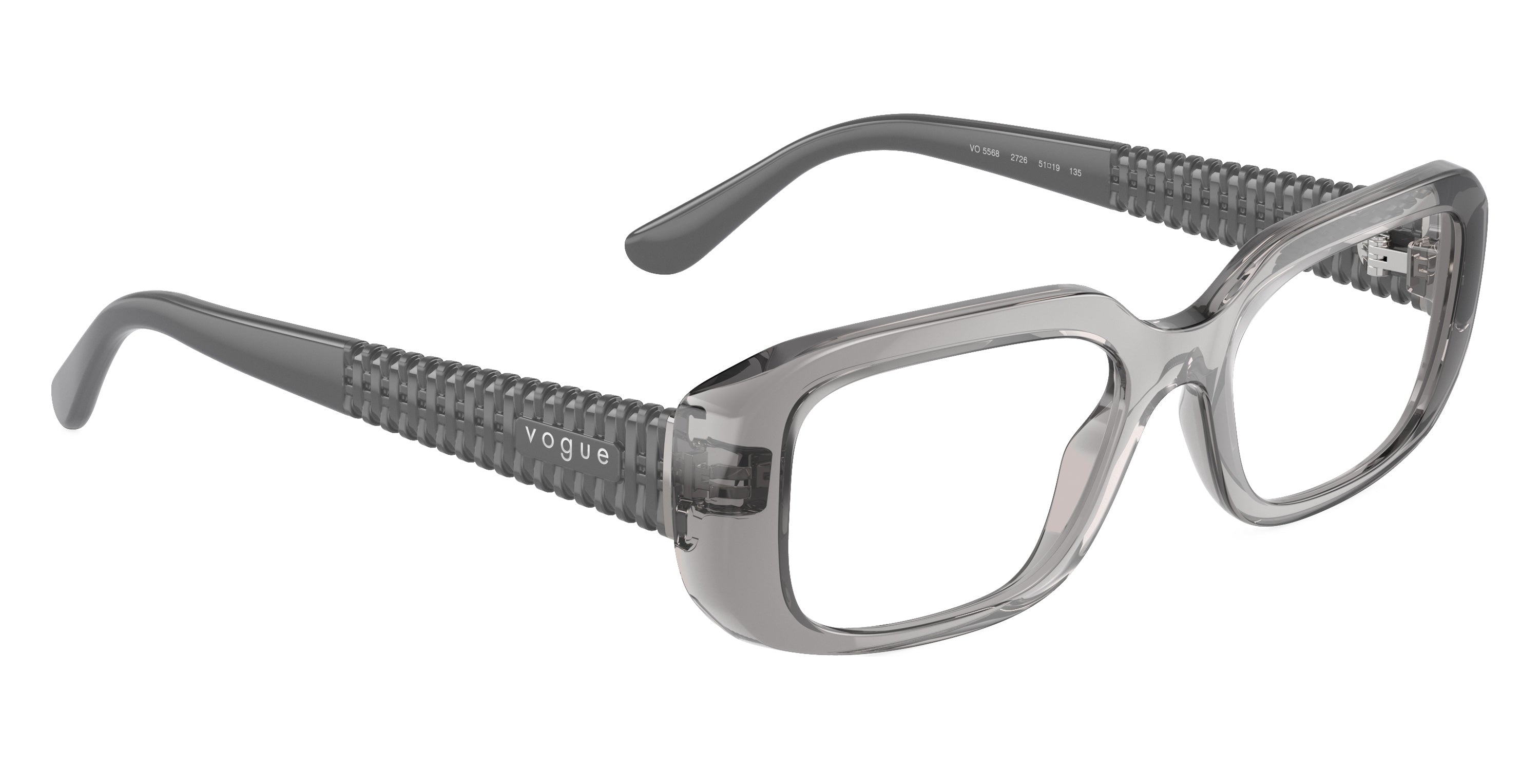 vogue eyewear VO5568 2726 49 - Transparent Gray/Full Gray