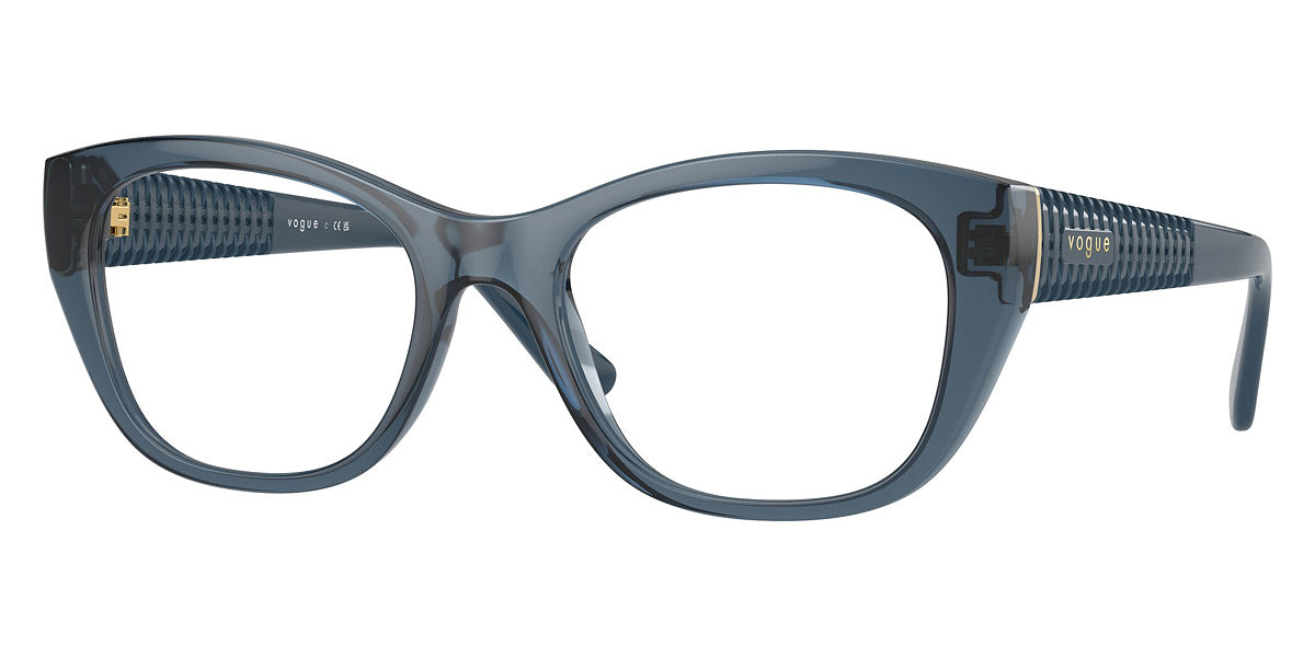 vogue eyewear VO5569 2764 53 - Transparent Blue/Full Blue