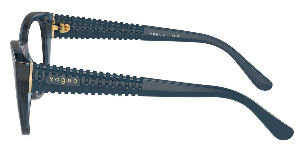 vogue eyewear VO5569 2764 53 - Transparent Blue/Full Blue