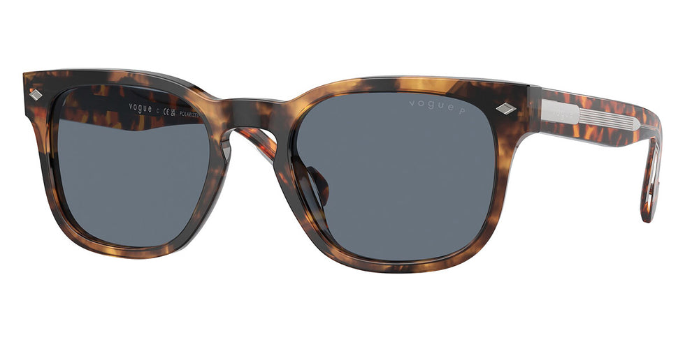 vogue eyewear VO5571S 28194Y 53 - Honey Havana/Top Crystal/Red Havana / Blue Polarized