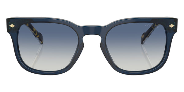 Transparent Blue/Top Crystal/Yellow Havana / Gray Gradient Blue / 53-21-145