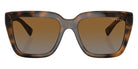 vogue eyewear VO5575SB 2386T5 55 - Top Dark Havana/Light Brown/Pale Gold / Gradient Brown Polarized