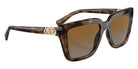 vogue eyewear VO5575SB 2386T5 55 - Top Dark Havana/Light Brown/Pale Gold / Gradient Brown Polarized