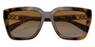 vogue eyewear VO5575SB 2386T5 55 - Top Dark Havana/Light Brown/Pale Gold / Gradient Brown Polarized