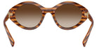 vogue eyewear VO5576SB 150813 52 - Striped Dark Havana/Pale Gold / Brown Gradient