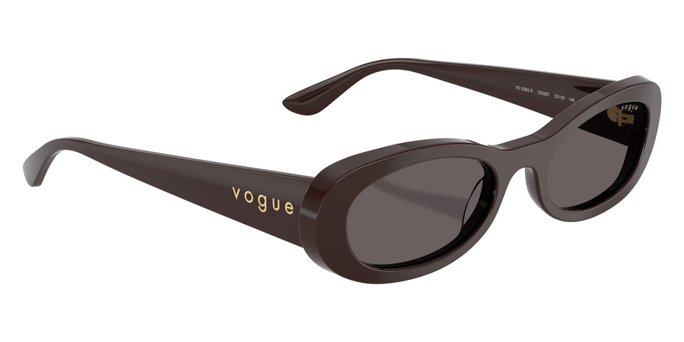 vogue eyewear VO5582S 225287 53 - Full Brown / Black Smoke #id:vo5582s225287_s:100120