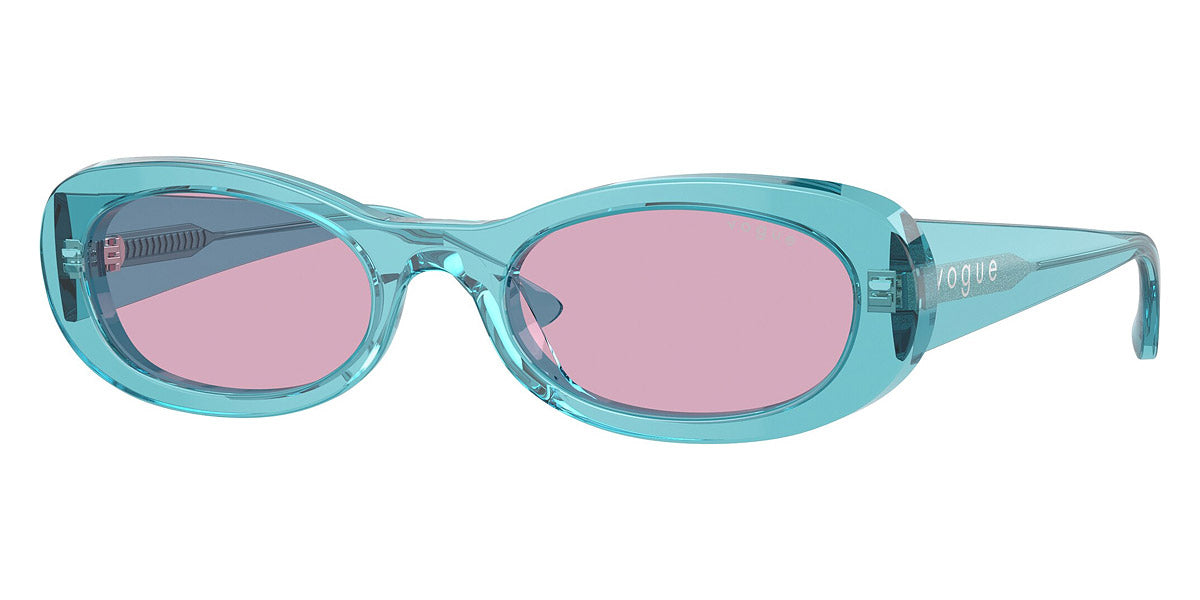 vogue eyewear VO5582S 316676 53 - Transparent Turquoise / Violet