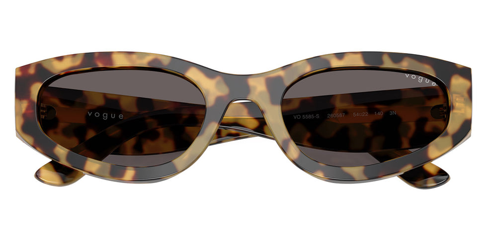 vogue eyewear VO5585S 260587 54 - Yellow Tortoise / Black Smoke
