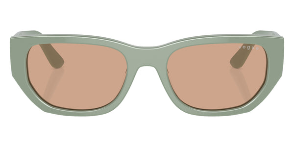 Full Light Green / Dark Brown / 53-19-140