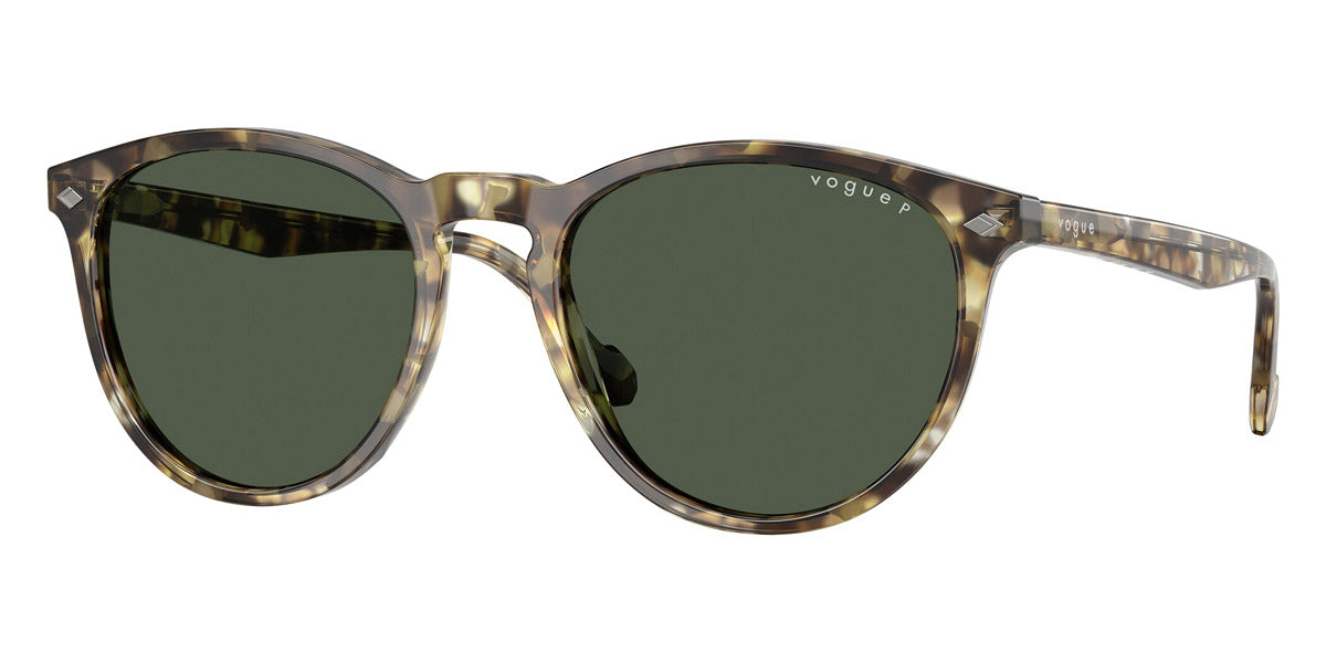 vogue eyewear VO5599S 31869A 53 - Yellow Havana / Dark Green Polarized