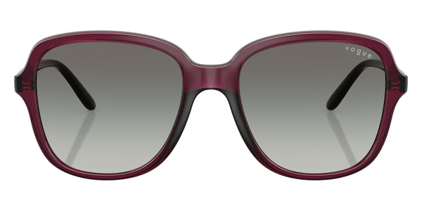 Transparent Cherry/Black / Gradient Gray / 53-18-140