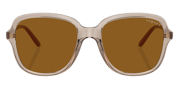 Transparent Caramel/Full Dark Beige / Dark Brown Polarized / 53-18-140
