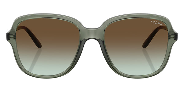 Transparent Mallard Green/Full Gray / Green Gradient / 53-18-140