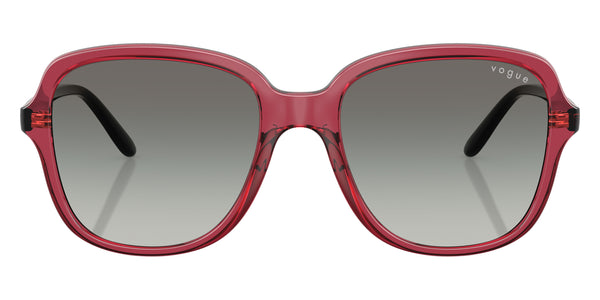 Transparent Cherry/Black / Gradient Gray / 53-18-140