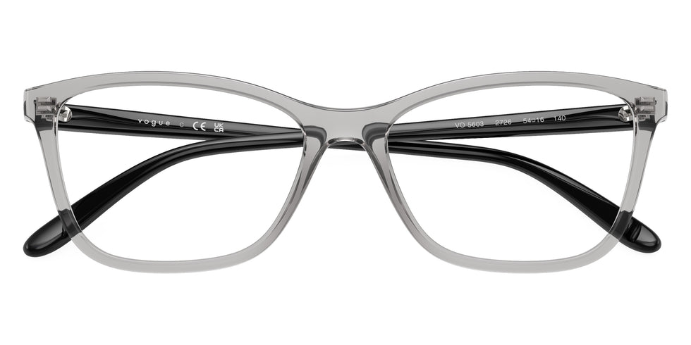 vogue eyewear VO5603 2726 52 - Transparent Gray/Black