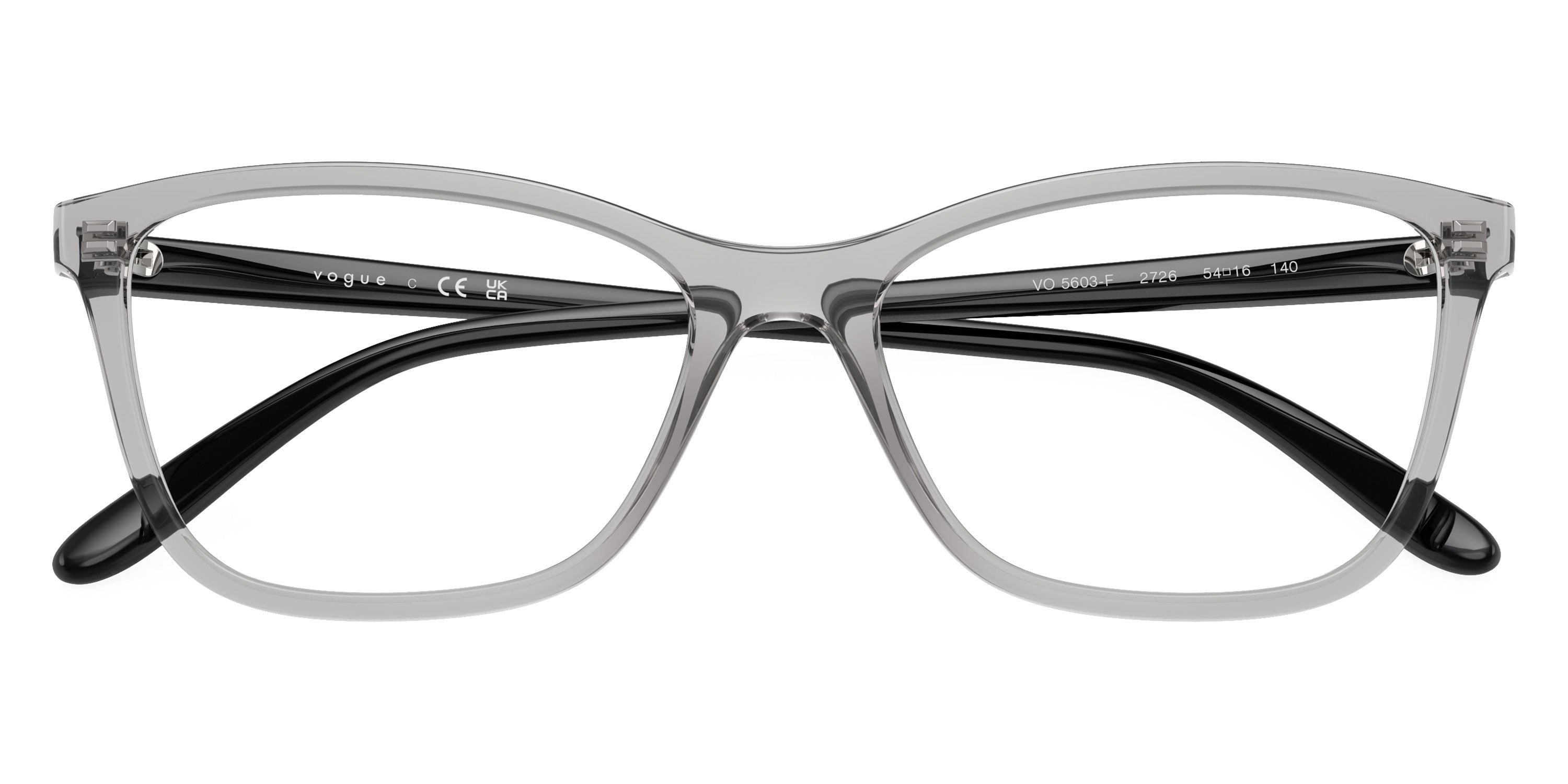 vogue eyewear VO5603F 2726 54 - Transparent Gray/Black