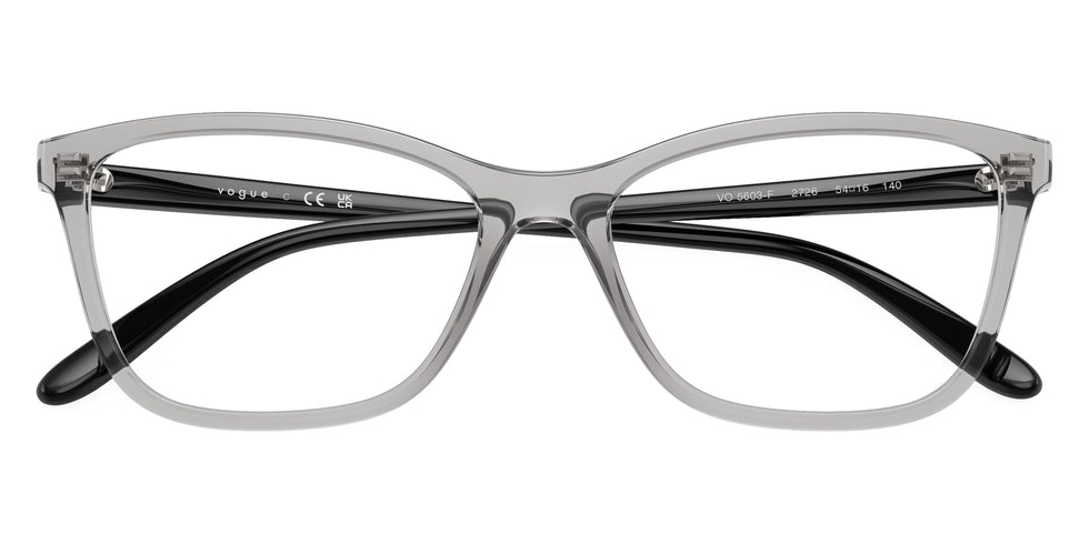vogue eyewear VO5603F 2726 54 - Transparent Gray/Black