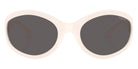vogue eyewear VO5606S 312487 65 - Full Ivory / Black Smoke