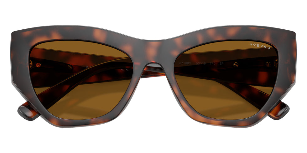vogue eyewear VO5607S 271883 53 - Total Dark Havana / Dark Brown Polarized #id:vo5607s271883_s:100125