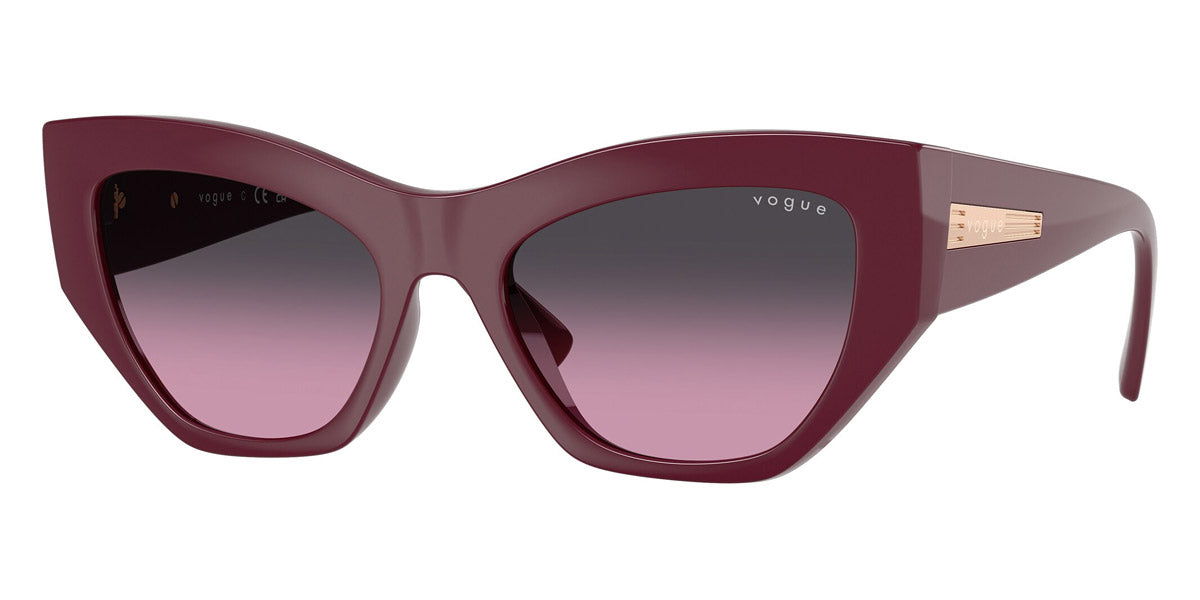 vogue eyewear VO5607S 287590 53 - Full Cherry / Violet Gradient Gray