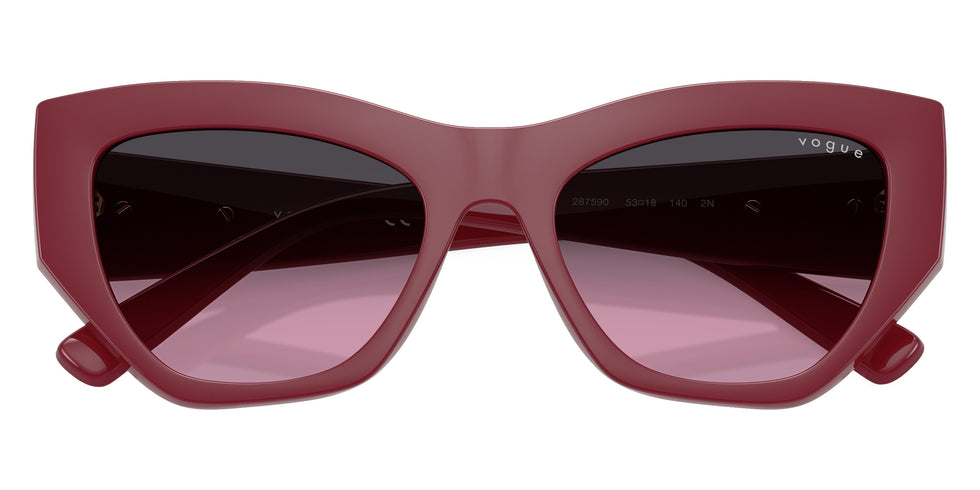vogue eyewear VO5607S 287590 53 - Full Cherry / Violet Gradient Gray