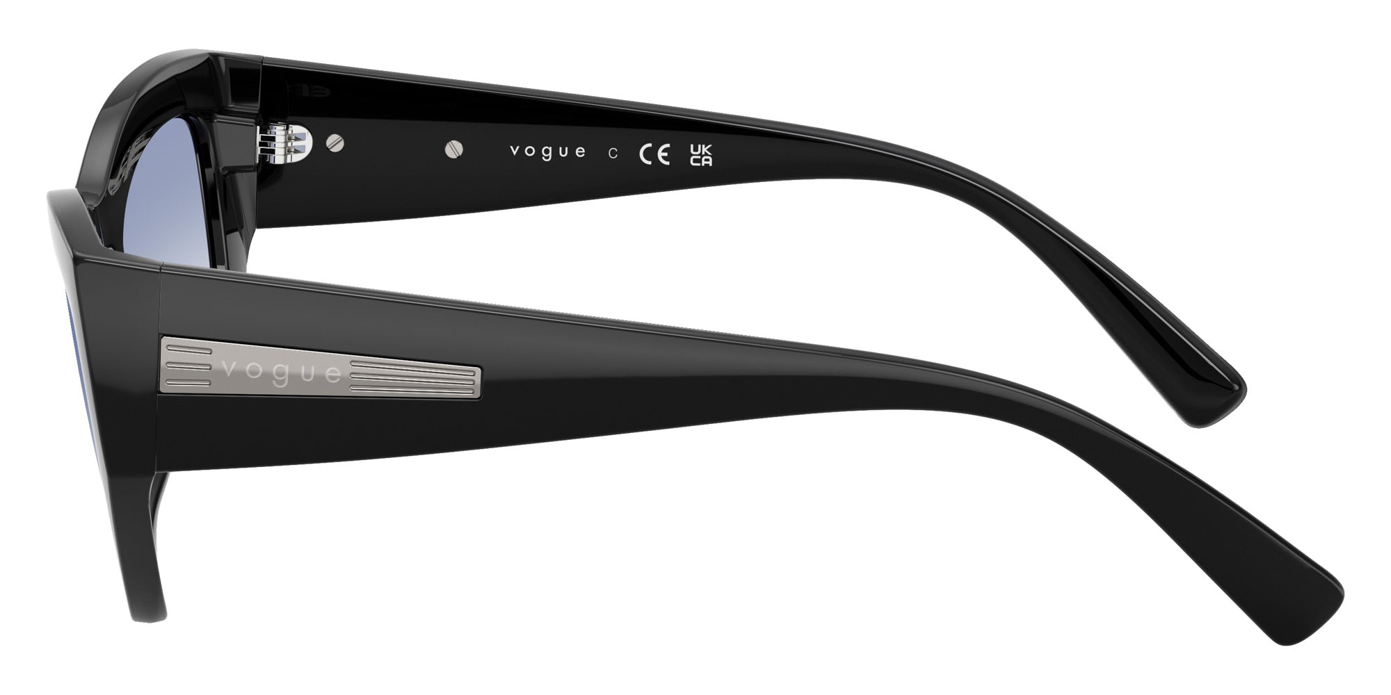 vogue eyewear VO5607S W44/19 53 - Black / Clear Gradient Light Blue #id:vo5607sw4419_s:102110