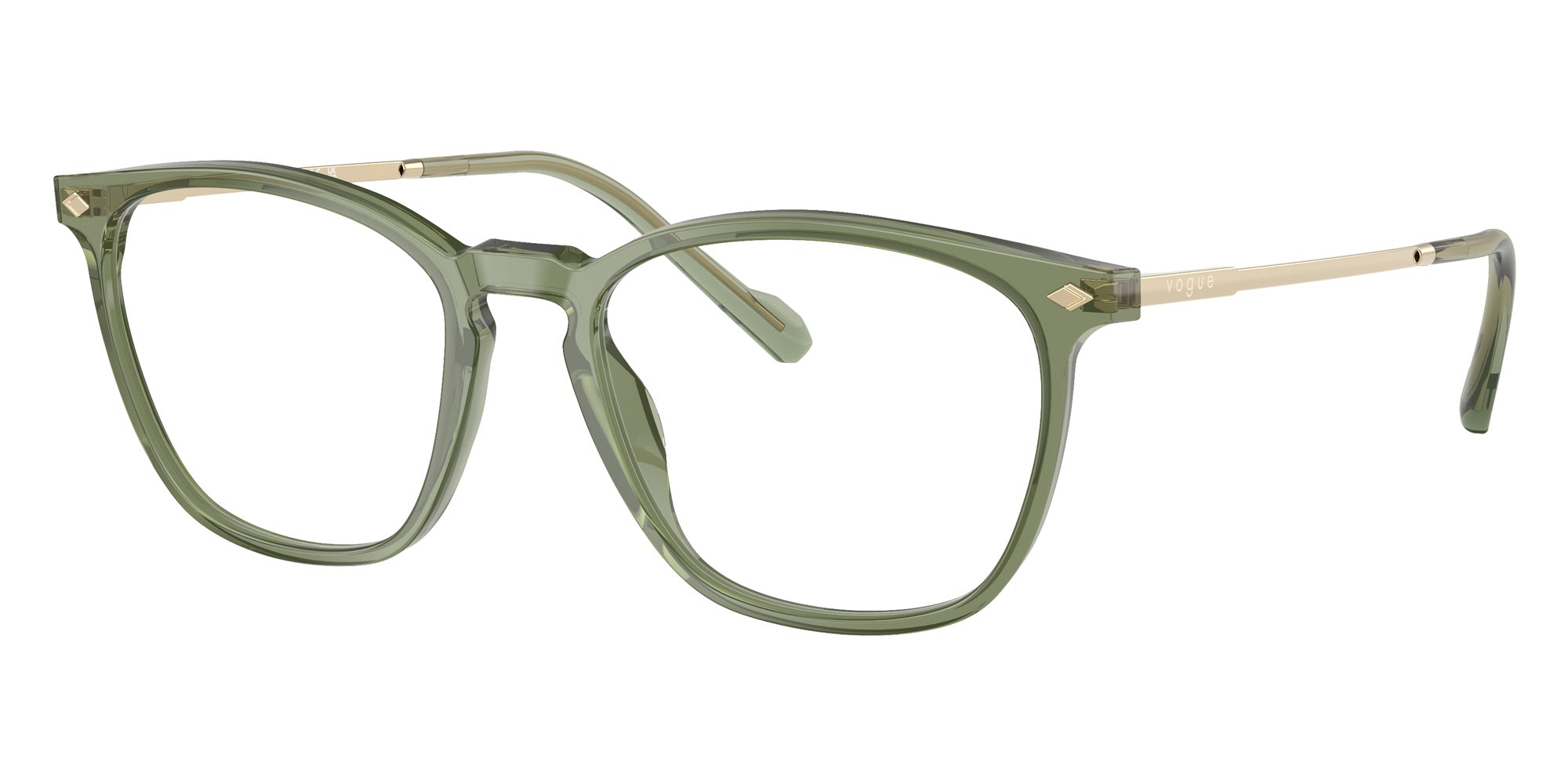 vogue eyewear VO5614 3187 53 - Transparent Green #id:vo56143187_s:100105
