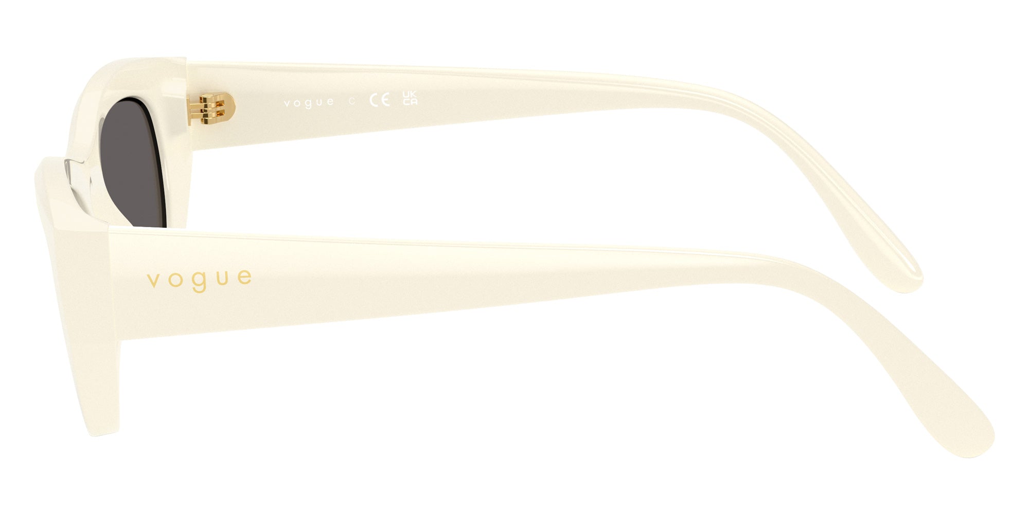 vogue eyewear VO5616S 316787 51 - Full Ivory / Black Smoke #id:vo5616s316787_s:104110