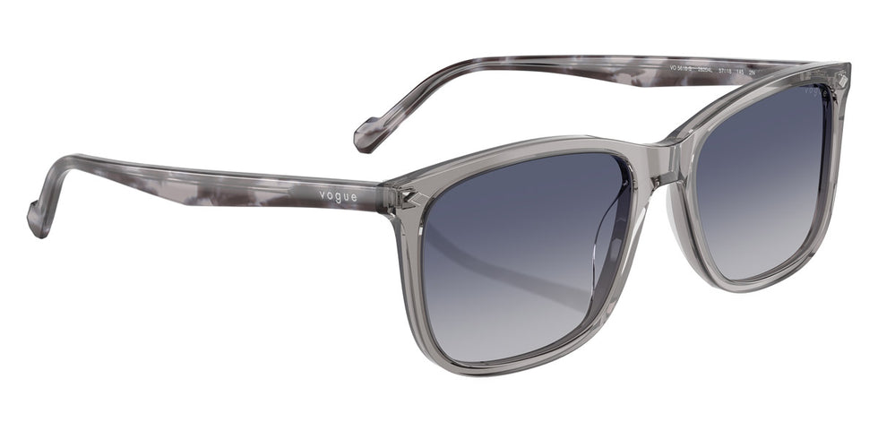vogue eyewear VO5618S 28204L 57 - Transparent Gray/Gray Tortoise / Gray Gradient Blue