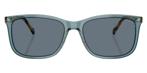 Transparent Petroleum/Brown Tortoise / Dark Blue Polarized / 57-18-145