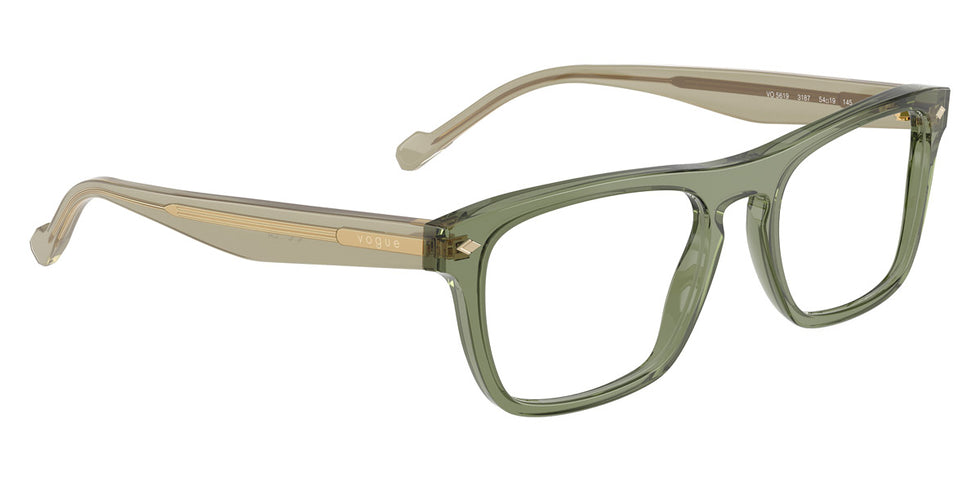 vogue eyewear VO5619 3187 52 - Transparent Green/Top Crystal/Opal Green