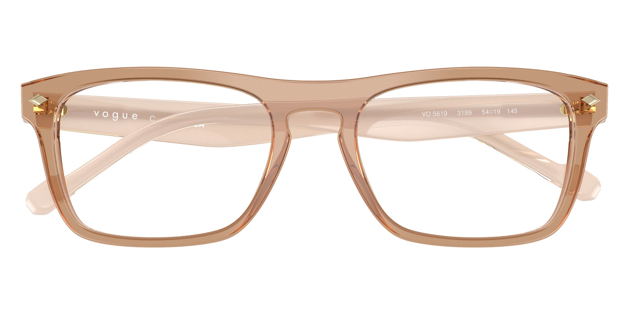 vogue eyewear VO5619 3189 54 - Transparent Brown #id:vo56193189_s:100125