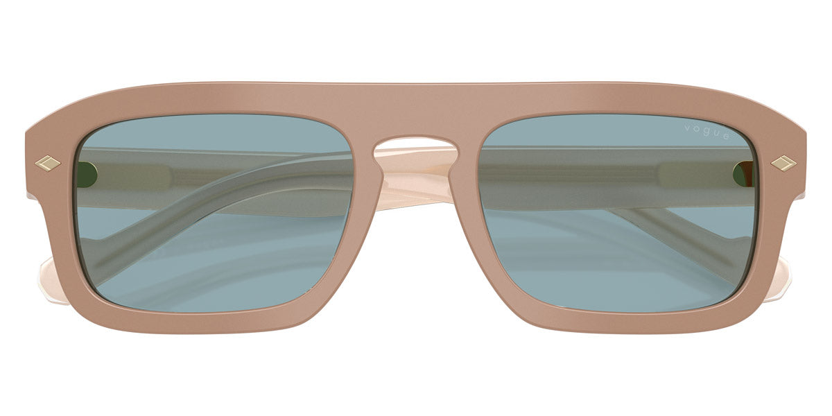 vogue eyewear VO5620S 321680 53 - Full Beige/Top Crystal/Opal Beige / Blue