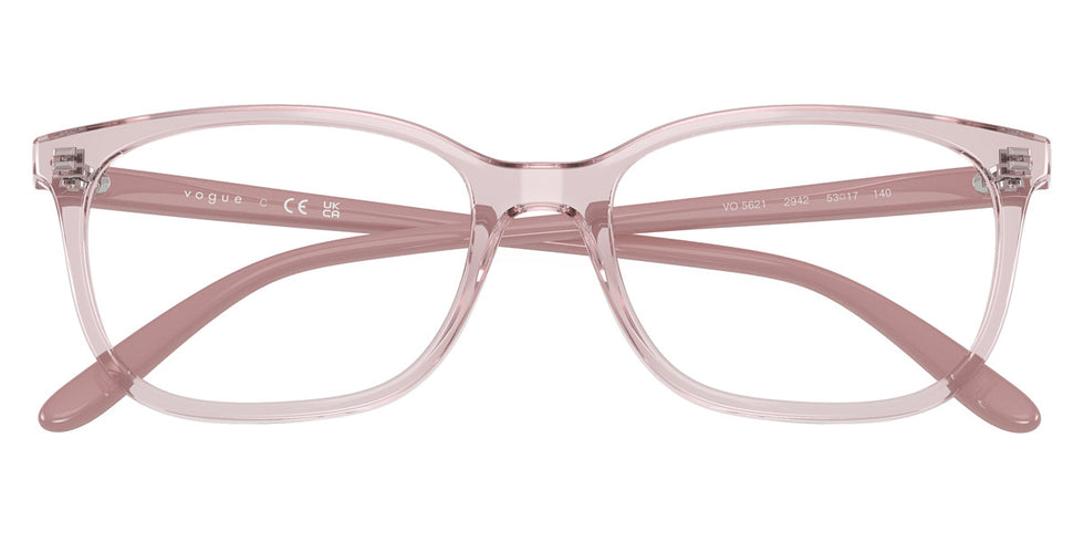 vogue eyewear VO5621 2942 53 - Transparent Pink/Full Antique Pink