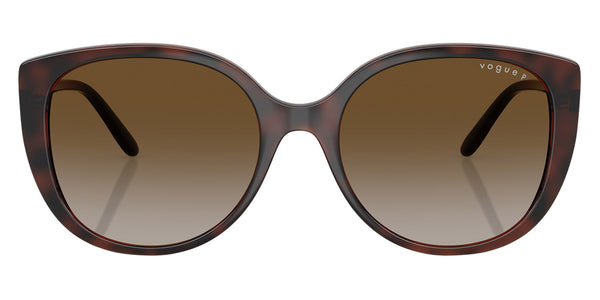 Top Dark Havana/Light Brown/Black / Gray Gradient Brown Polarized / 55-18-140