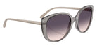 vogue eyewear VO5623SF 272636 55 - Transparent Gray/Full Light Gray / Pink Gradient Dark Violet