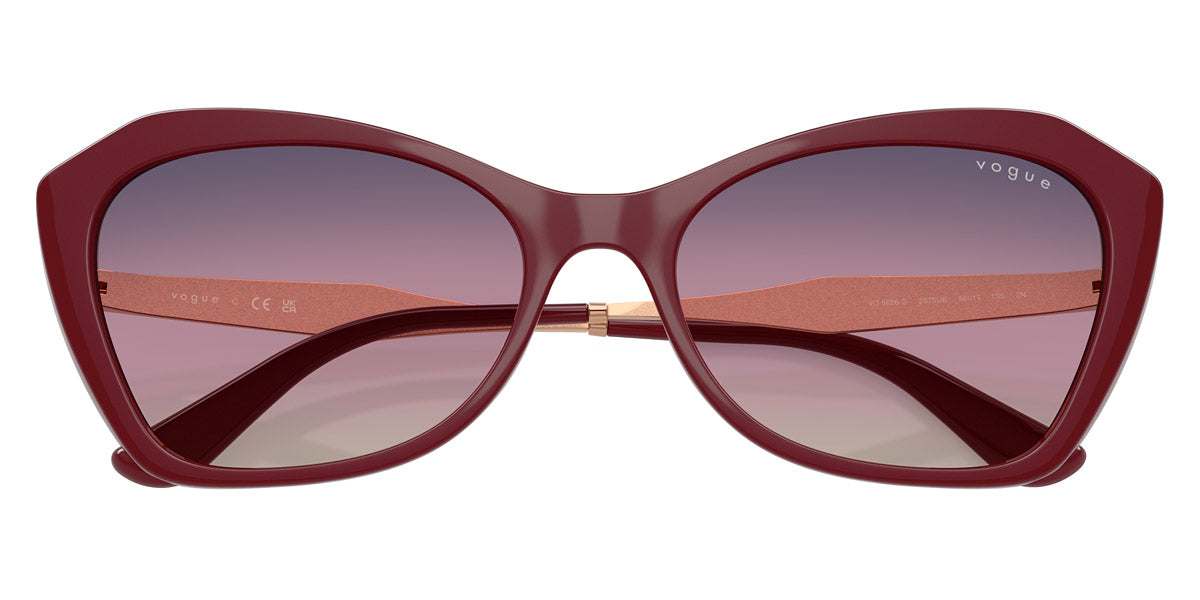 vogue eyewear VO5626S 2875U6 56 - Full Cherry/Rose Gold / Gradient Brown/Violet/Blue