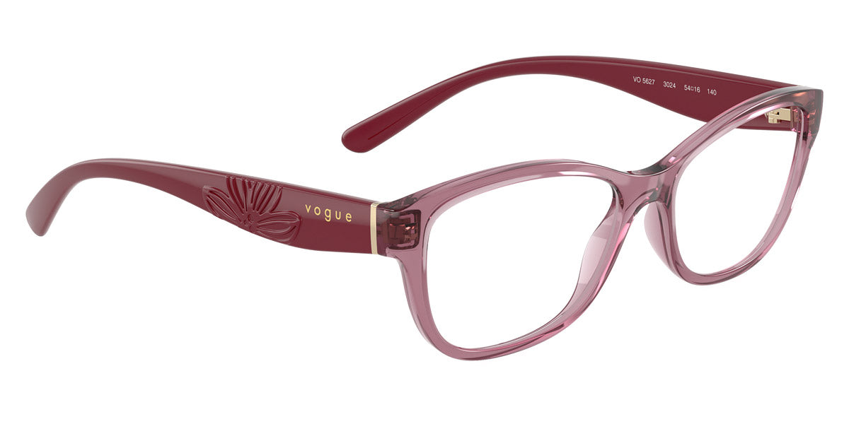 vogue eyewear VO5627 3024 52 - Transparent Dark Pink/Full Cherry