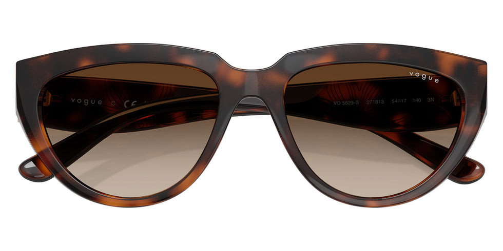 vogue eyewear VO5629S 271813 54 - Total Dark Havana / Gradient Dark Brown