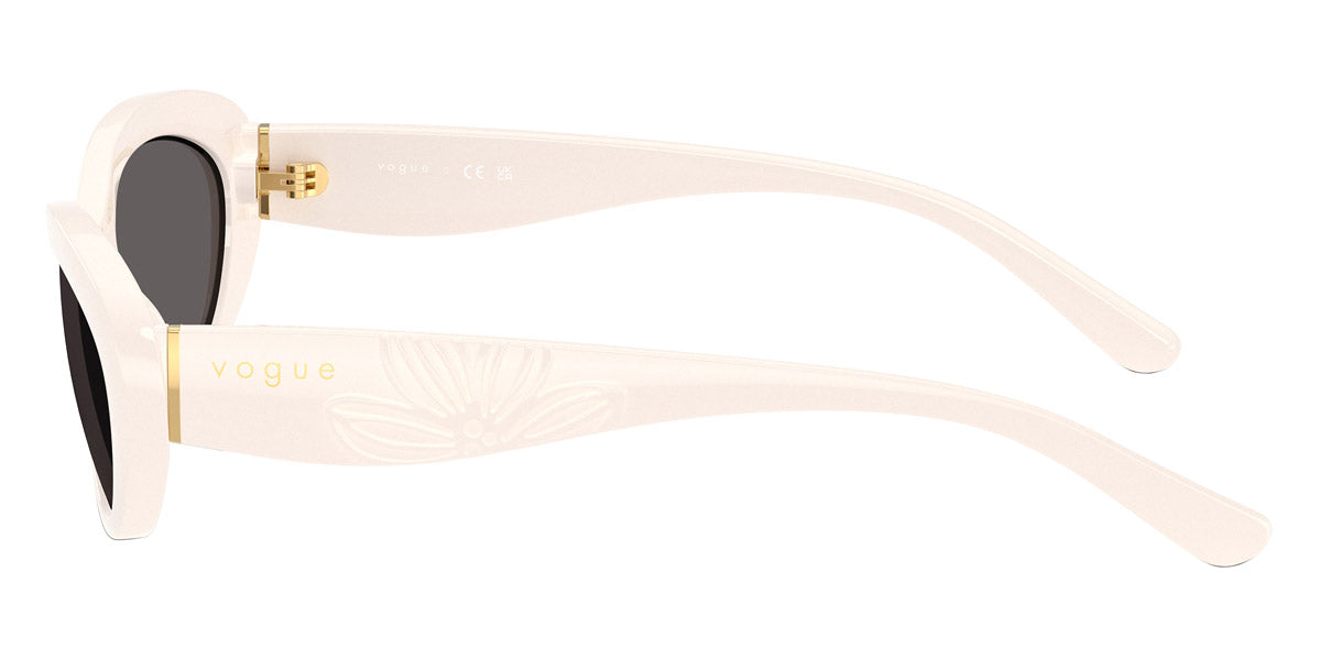vogue eyewear VO5630S 312487 55 - Full Ivory / Black Smoke