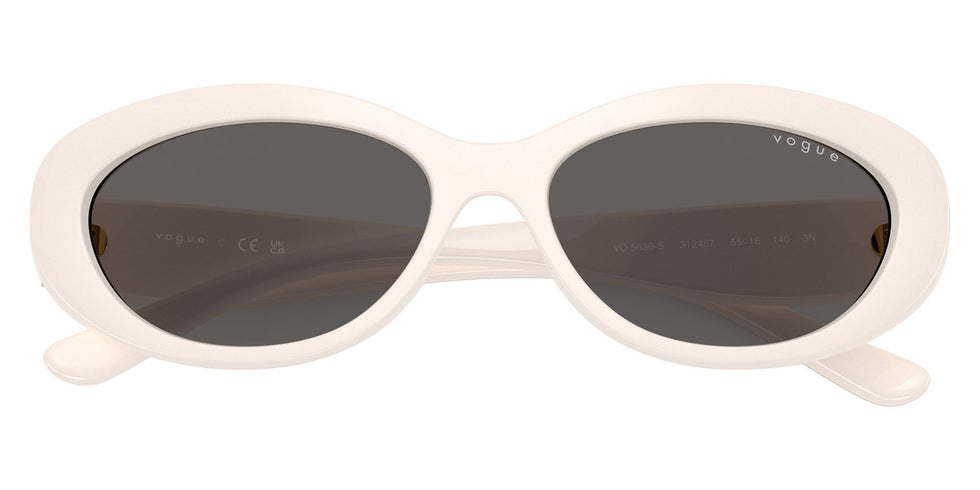 vogue eyewear VO5630S 312487 55 - Full Ivory / Black Smoke