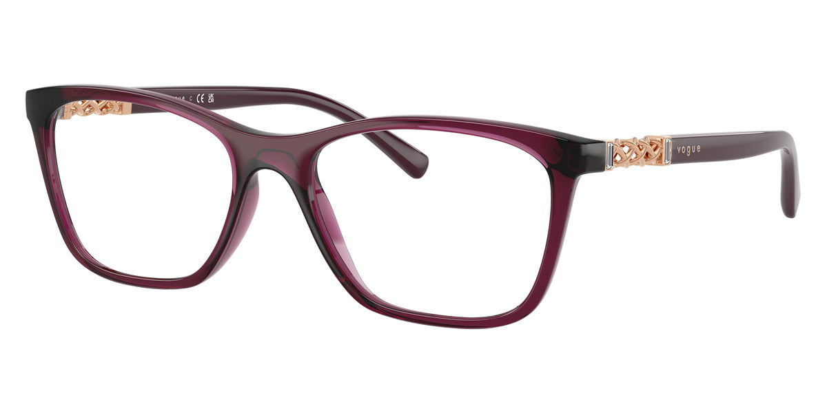 vogue eyewear VO5632B 2989 51 - Transparent Cherry/Full Bordeaux